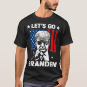 Funny Let's Go Branson Brandon T-shirt (Voorkant)