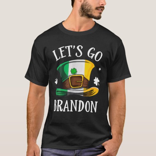 Funny Let's Go Branson Brandon T-shirt (Voorkant)