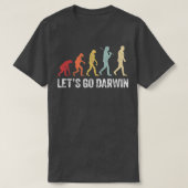 Funny Lets Go Darwin shirt Charles Darwin citeert  (Design voorkant)