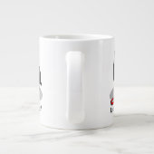 Funny Let's Go! Walk Belgian Sheepdog (black 1) Grote Koffiekop (Achterkant)