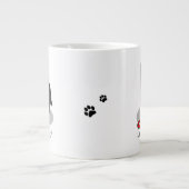 Funny Let's Go! Walk Belgian Sheepdog (black 1) Grote Koffiekop (Voorkant)