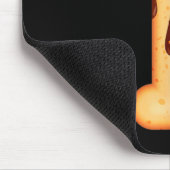 Funny Letter T Ice Cream Chocolate Sprinkles  Muismat (Hoek)