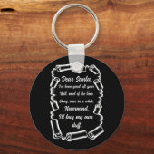 Funny Letter to Santa kerstcadeautjes Sleutelhanger (Voorkant)