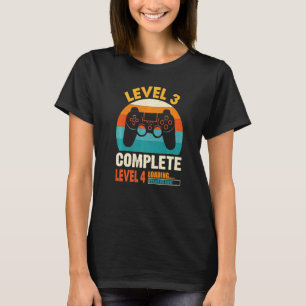 Funny Level 3 Complete  Retro Celebrate 3e T-shirt