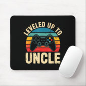 Funny Leveled Up To Uncle Video Gamers Gaming Cute Muismat (Met muis)