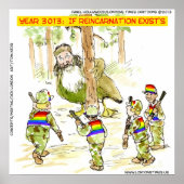 Funny LGBT Vs Giant Duck Poster (Voorkant)