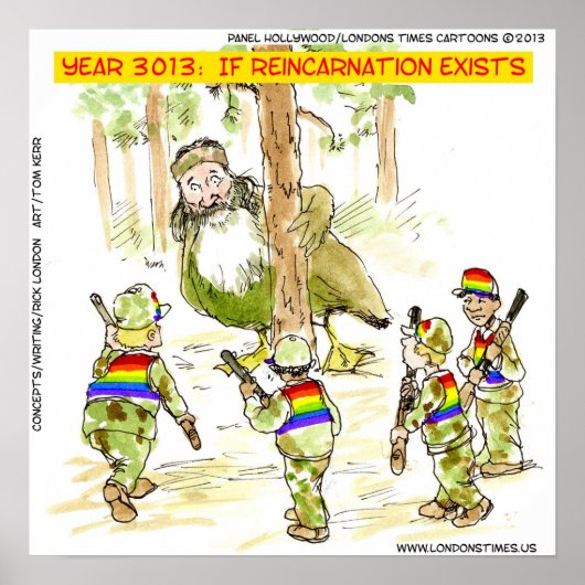 Funny LGBT Vs Giant Duck Poster (Voorkant)