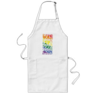 Funny LGBTQ   Weer opgewekt gay   Gay Pride Lang Schort