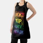 Funny LGBTQ | Weer opgewekt gay | Gay Pride Schort (Insitu)