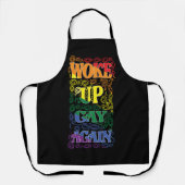 Funny LGBTQ | Weer opgewekt gay | Gay Pride Schort (Voorkant)