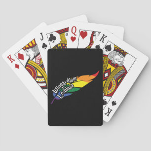 Funny LGBTQ   Woorden spelen   Pride   Regenboog Pokerkaarten