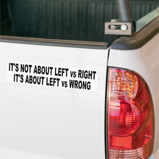 Funny Liberal Bumpersticker (Op Truck)