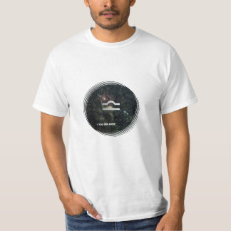 Funny Libra Zodiab Symbool Universe je bent hier T-shirt