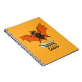 Funny librarian leraar knuppel notitieboek (Rechterzijde)