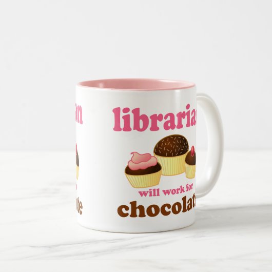 Funny Librarian Mok (Voorkant rechts)