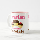 Funny Librarian Mok (Voorkant links)