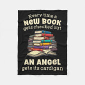 Funny Librarian Quote For Library Nerd  Fleece Deken (Voorkant)
