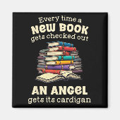 Funny Librarian Quote For Library Nerd Magneet (Voorkant)