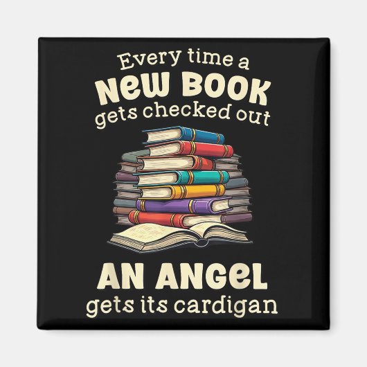 Funny Librarian Quote For Library Nerd  Magneet (Voorkant)
