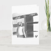 Funny Library Humor Wenskaart Kaart (Voorkant)