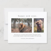 Funny Lick de Envelop Pet Christmas Kaart (Achterkant)