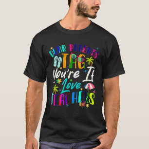 Funny Lieve Ouders Label Je bent Het Liefde Lerare T-shirt