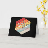 Funny Life is Full Of Important Choices Golf Kaart (Gele Bloem)