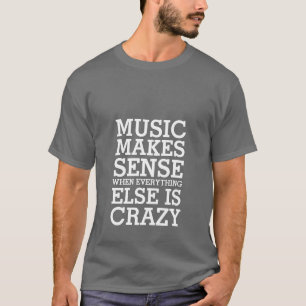 Funny Life Music citeert T-shirt voor muziekovers