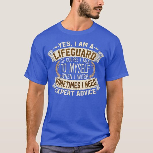 Funny Lifeguard Shirt I Man Women Gift (Voorkant)