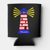 Funny Lighthouse Blikjeskoeler (Voorkant)
