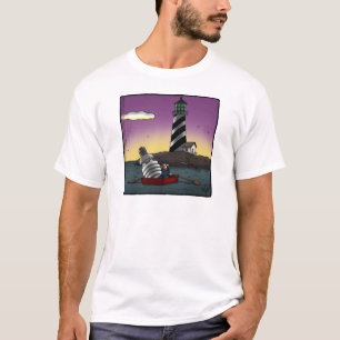 Funny Lighthouse Humor Tee Shirt