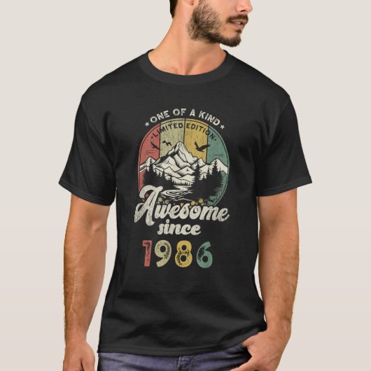 Funny Limited Edition 40 jaar oude verjaardag Mann T-shirt (Voorkant)