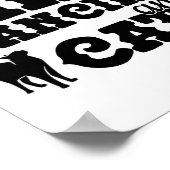 Funny Line Dance Shirt Line Dancer Quote Line Danc Poster (Hoek)