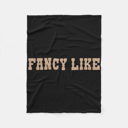 Funny Line Dansende Land Western Fancy Fleece Deken (Voorkant)