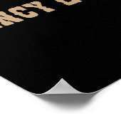 Funny Line Dansende Land Western Fancy Poster (Hoek)