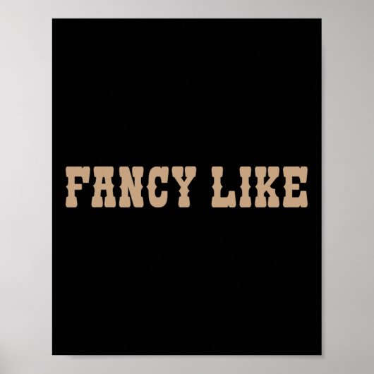 Funny Line Dansende Land Western Fancy Poster (Voorkant)