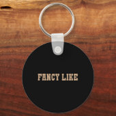Funny Line Dansende Land Western Fancy Sleutelhanger (Voorkant)