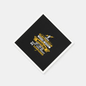 Funny Lineman geeft een elektricien Servet (Hoek)