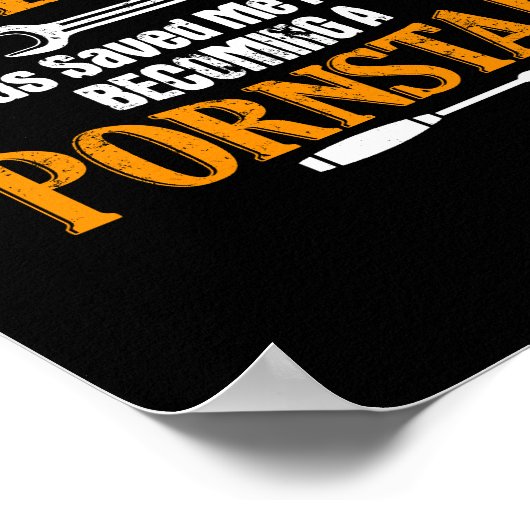 Funny Lineman Vader Mannen Electric Cable Lineman Poster (Hoek)