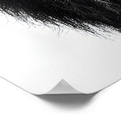 Funny Lion Bathroom Art Print, Toilet Paper Roll Poster (Hoek)