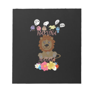 Funny lion notitieblok