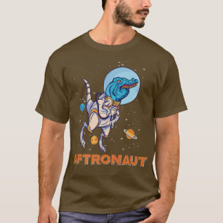 Funny Lisp Dinosaur Astronaut TRe T-shirt