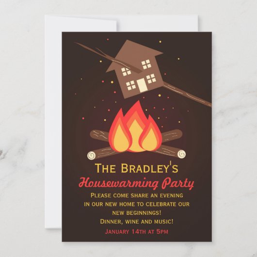 Funny Literal Housewarming Party Kaart (Voorkant)