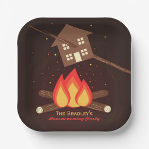 Funny Literal Housewarming Party Papieren Bordje