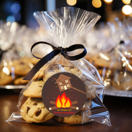 Funny Literal Housewarming Party Ronde Sticker