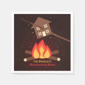 Funny Literal Housewarming Party Servet (Voorkant)