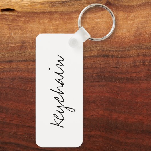 Funny Literal Word Sleutelhanger (Achterkant)