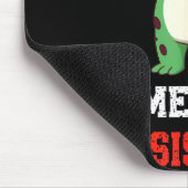 Funny Litical Frog Christmas Merry Resistmas 2025 Muismat (Hoek)