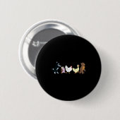 Funny Little Bear Birthday Graphic Y2k Bears Lover Ronde Button 5,7 Cm (Voorkant /achterkant)