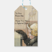 Funny Little Fellow Cadeaulabel (Achterkant)